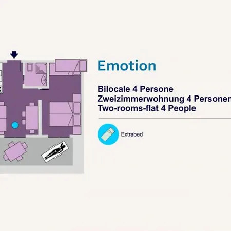 Apartment Colorful With Pool